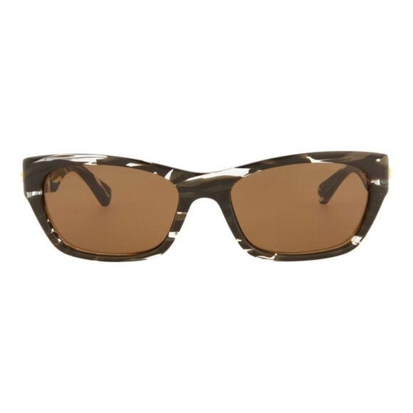 NEW BOTTEGA VENETA BV1143S 003 SUNGLASSES UNISEX BROWN SQUARE EYEWEAR main image 4